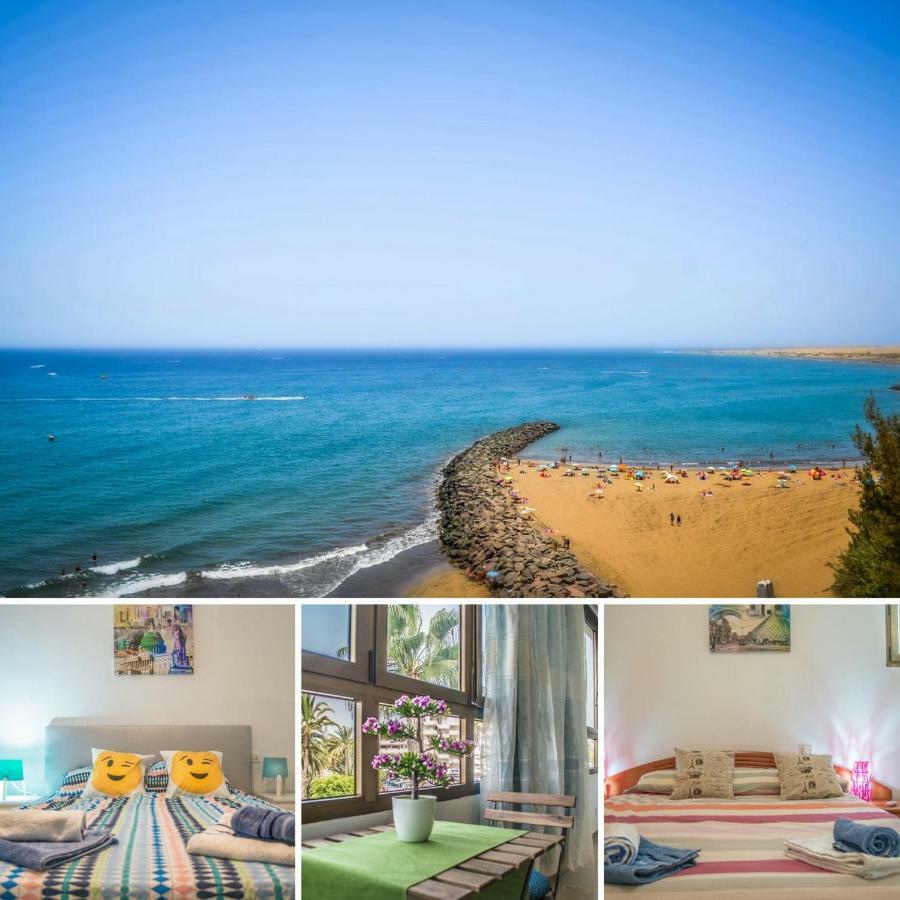 Masvacation Duna Exerlsior 3Room,Pool Playa del Inglés Eksteriør billede